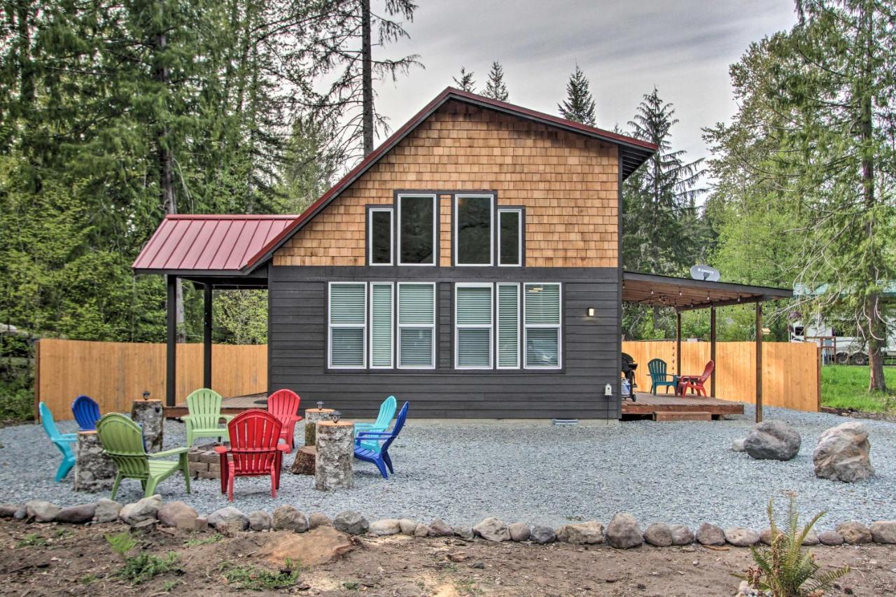 Cozy Cabin - 5 Miles To Mt Rainier National Park! Ashford Exterior foto